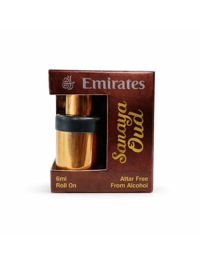 Emirates Shanaya Oud Attar | Floral Oud, Warm Amber, Musk | 6ml