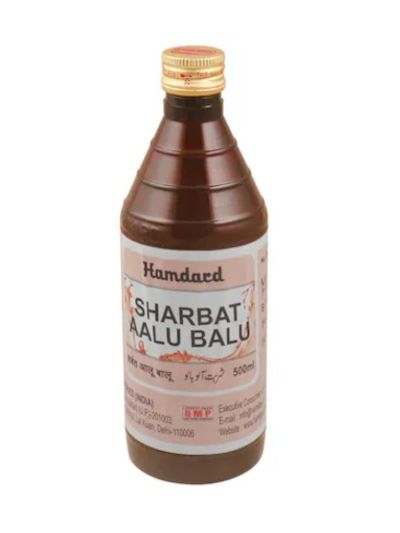 Hamdard Sharbat Aalu Balu 500ml
