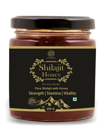  Al Masnoon Shilajit Honey 100% Pure & Natural -  250gm