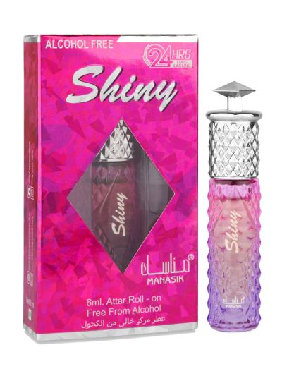 Manasik Shiny Pink Attar (Pack Of 2)