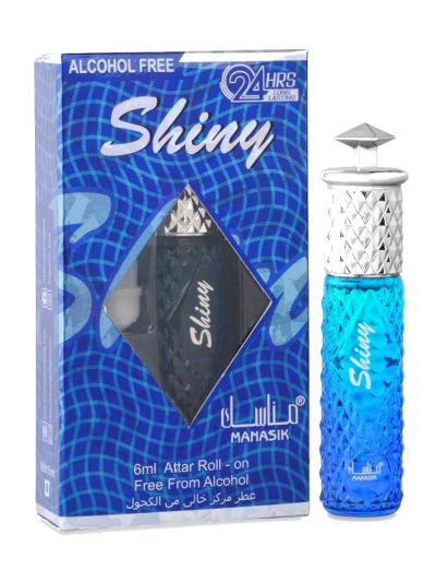 Manasik Shiny Blue Attar (Pack Of 2)