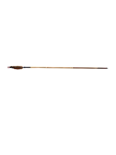 Short Natural Fletch Traditional Cane Arrow