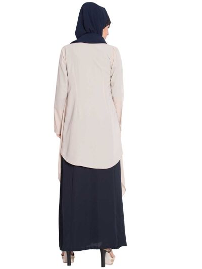 Haniya Solid Color Flowing Shrug