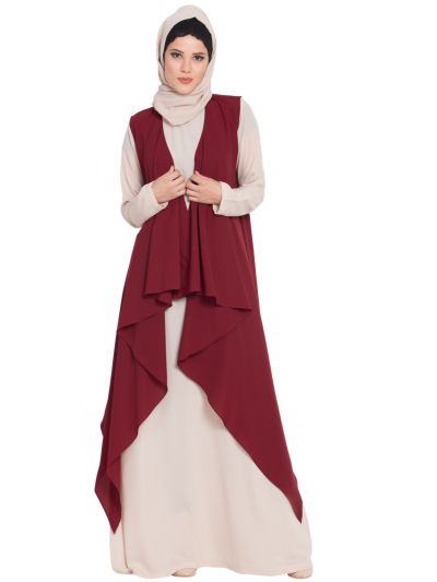 Aida Sleeveless Free Size Shrug