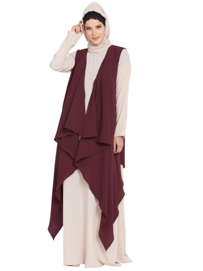 Aida Sleeveless Free Size Shrug