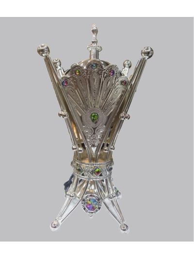 Electric Incense/Oudh Burner Silver
