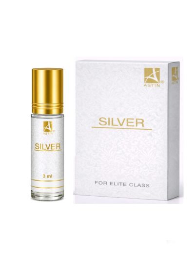 Astin Silver Attar | Fresh, Metallic, Crisp (3 ml & 6 ml)