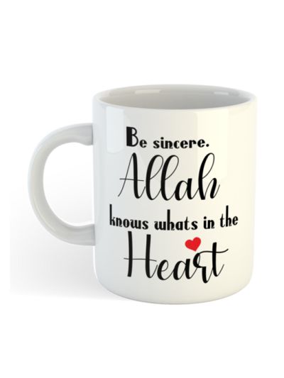 White coffee Mug (Be Sincere)