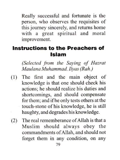 Six Points of Tabligh