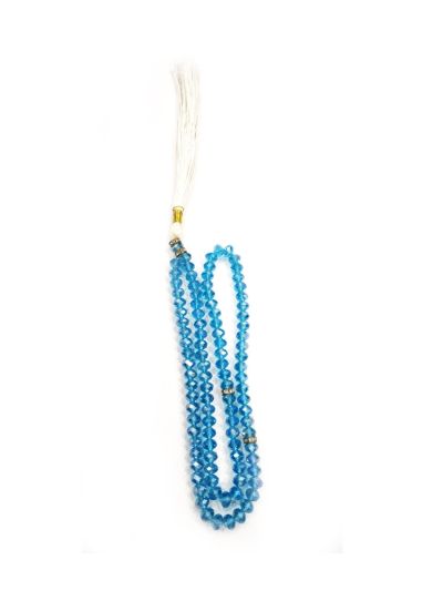 Crystal  Sky Blue  Tasbih - 8mm