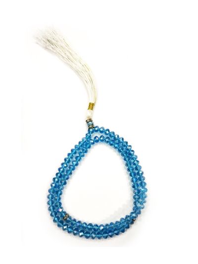 Crystal  Sky Blue  Tasbih - 8mm