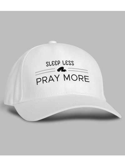 Pray White Cap