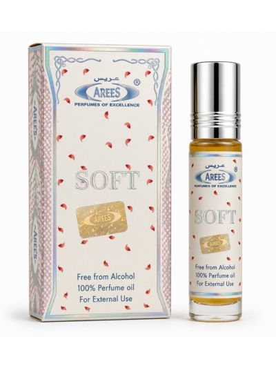 Arees Soft | Smooth, Powdery, Gentle | Attar 8ml