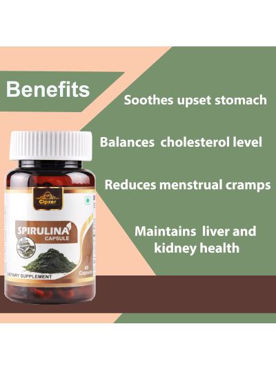 Cipzer Spirulina Capsule (30 Caps)