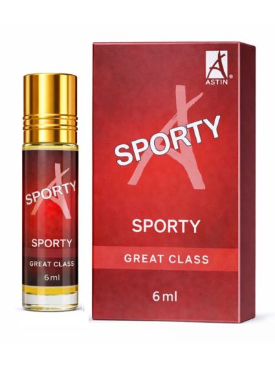 Astin Sporty Attar | Refreshing Citrus Musky Fragrance (3 ML & 6 ML)