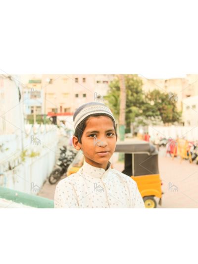 Boy Wearing Cap / Madarasa Boy