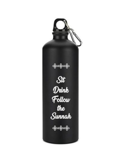 Sit Drink Follow Water Bottle