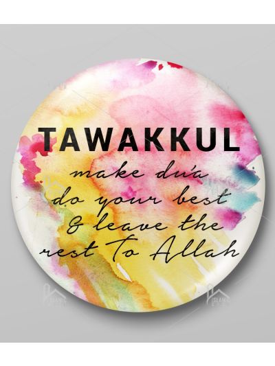 Tawakkul Button Badge