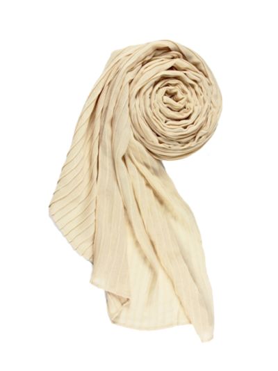 Julep Textured Cotton Pleated Hijab
