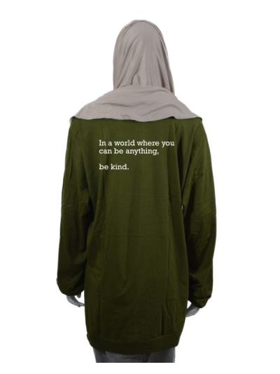 Be Kind Drop Shoulder Long Full Sleeve T Shirt