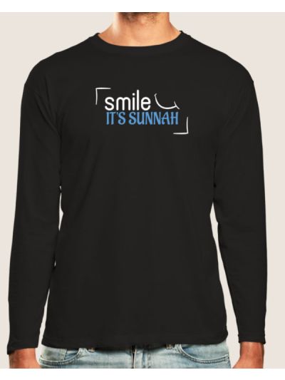 Smile its Sunnah Full Sleeve T-Shirt