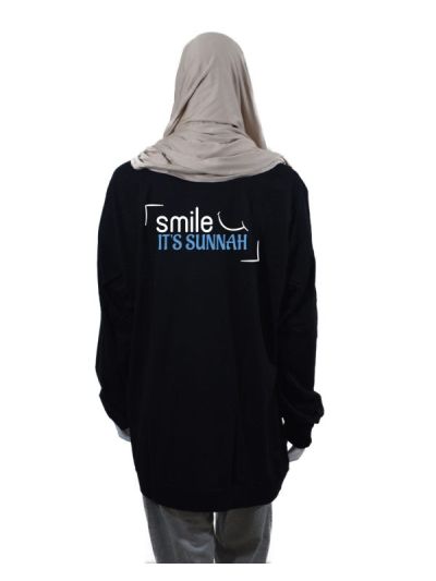 Smile its Sunnah Drop Shoulder Women Long Sleeve T Shirt