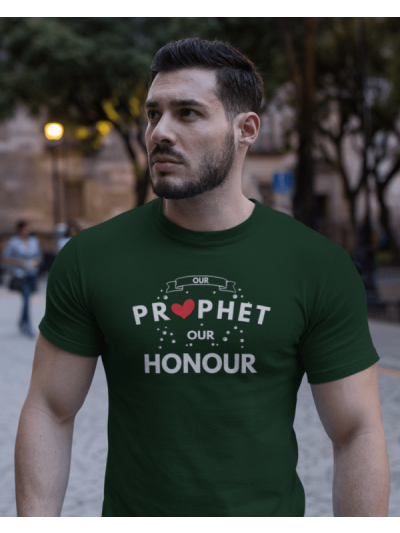 Prophet & Honour Round Neck Half Sleeve T-Shirt