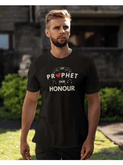 Prophet & Honour Round Neck Half Sleeve T-Shirt