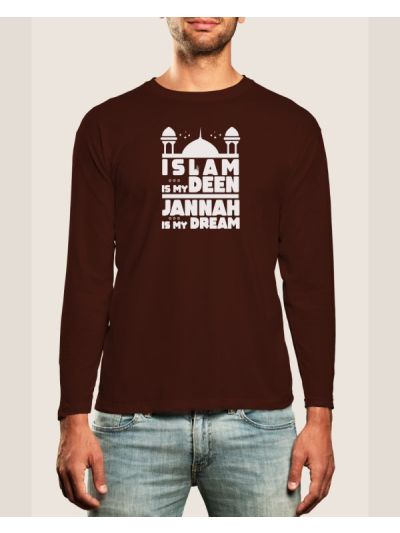 Islam My Deen Full Sleeve T-Shirt