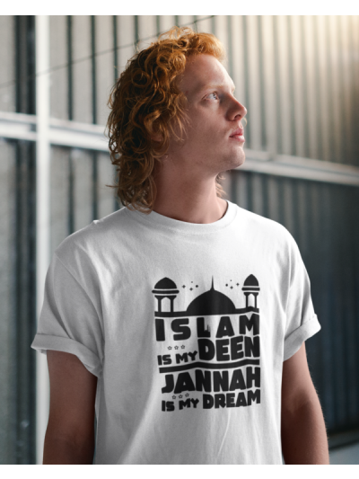 Islam My Deen Round Neck Half Sleeve T-Shirt