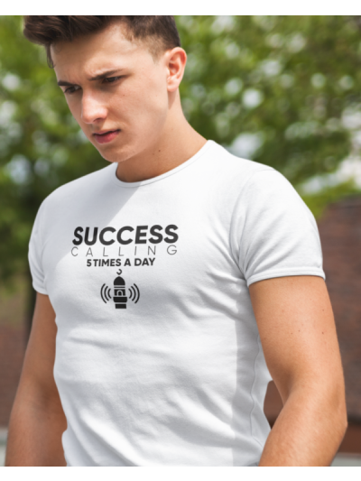 Calling Success Round Neck Half Sleeve T-Shirt