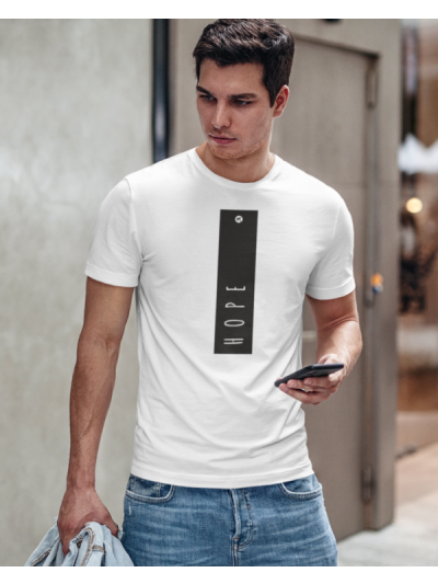 Hope Round Neck Half Sleeve T-Shirt
