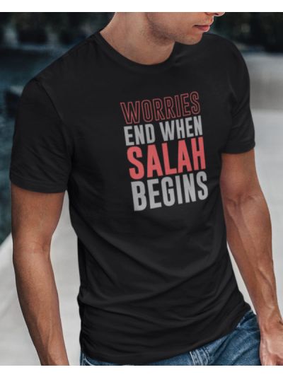 Begin Salah Round Neck Half Sleeve T-Shirt