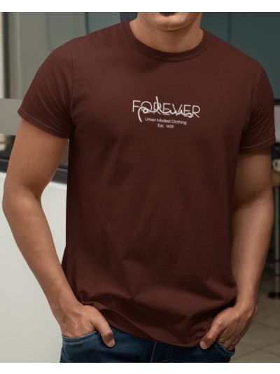 Forever Muslim Round Neck Half Sleeve T-Shirt