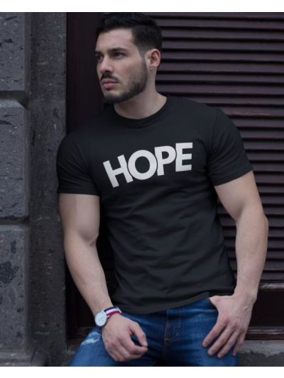 Hope Round Neck Half Sleeve T-Shirt