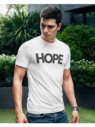 Hope Round Neck Half Sleeve T-Shirt
