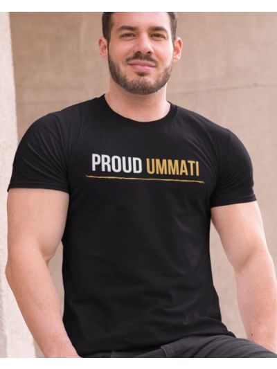 Proud Ummati Round Neck Half Sleeve T-Shirt