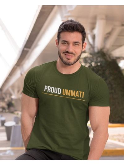 Proud Ummati Round Neck Half Sleeve T-Shirt