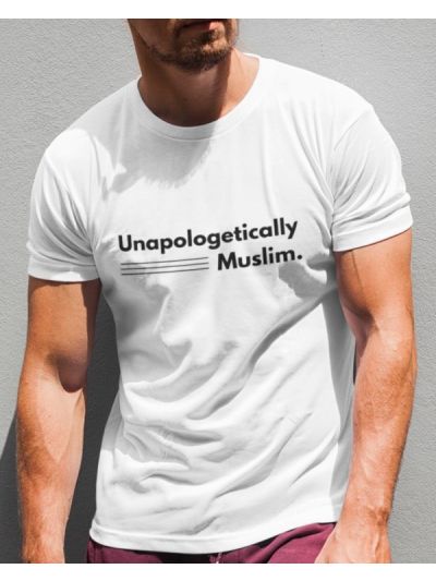 Muslim Round Neck Half Sleeve T-Shirt