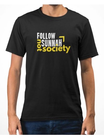 Follow Sunnah Round Neck Half Sleeve T-Shirt
