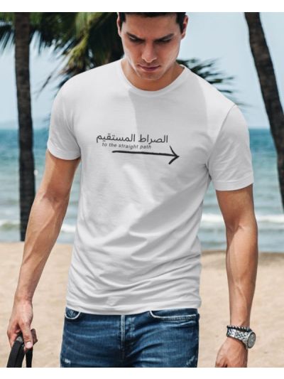 Straight Path Round Neck Half Sleeve T-Shirt