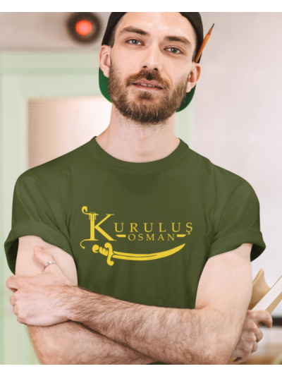 Kurulus Osman Round Neck Half Sleeve T-Shirt