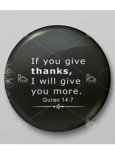 Thankfull Button Badge