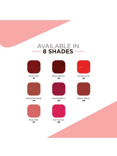 Royal Maroon - Transfer-Proof Power Matte Lip Color, Halal compliant (6 ml)