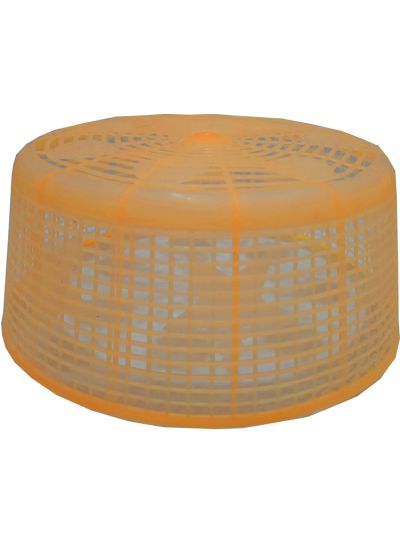 Masjid Plastic Prayer Cap Orange (Set of 12 pieces)