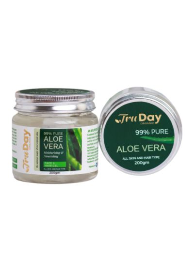 Aloe Vera Gel For Face, with Pure Aloe Vera & Vitamin E (200 gms)