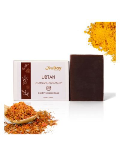 Ubtan Soap Bar - Handmade,100% Vegan & Paraben Free (100 gms)