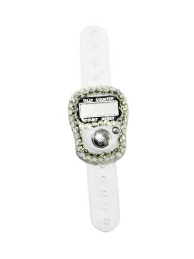White Digital Finger Counter