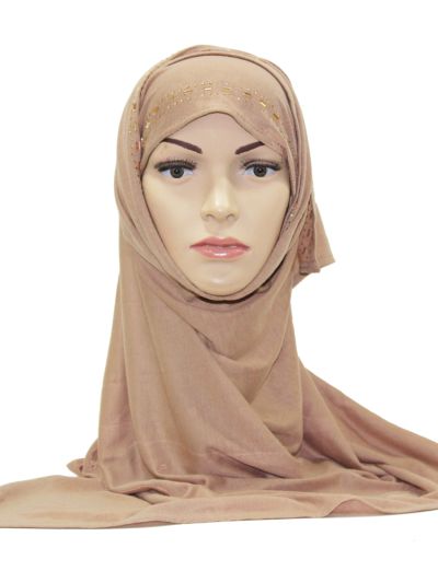 Beige Stone Hijab