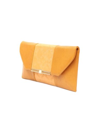 Tan Clutch 